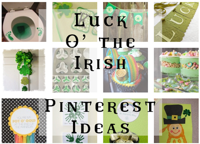 2013 Luck O' The Irish Pinterest Ideas on threelittlekittens.com/blog