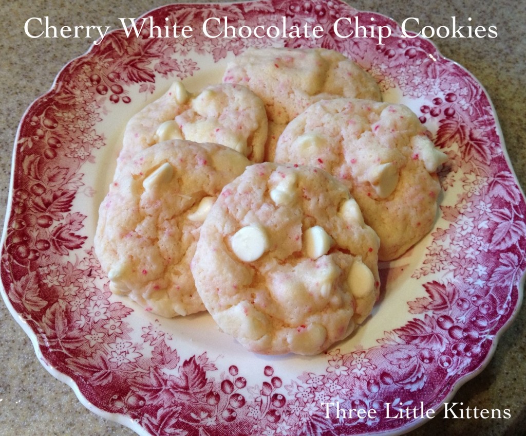 Cherry White Chocolate Chip Cookies