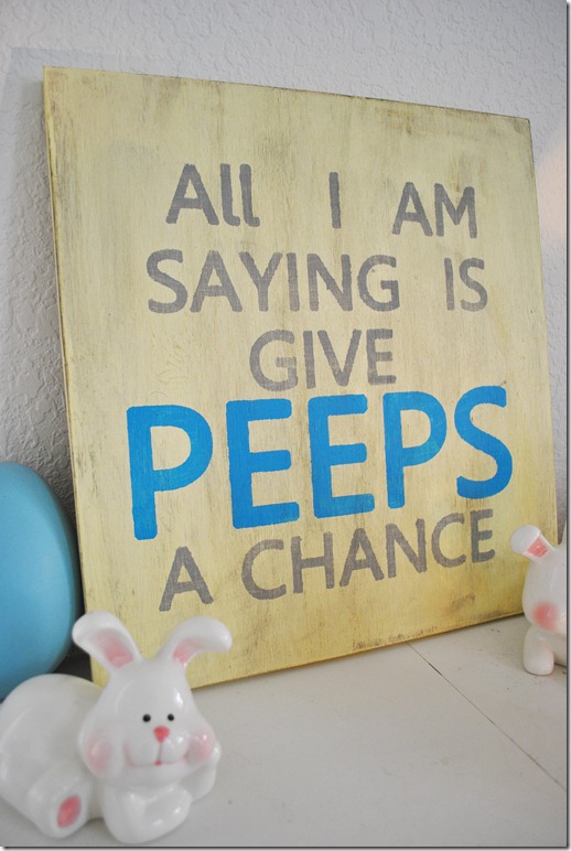 Give Peeps a Chance