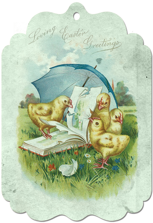 DGD - Digital Goodie - Loving Easter Greeting Tag