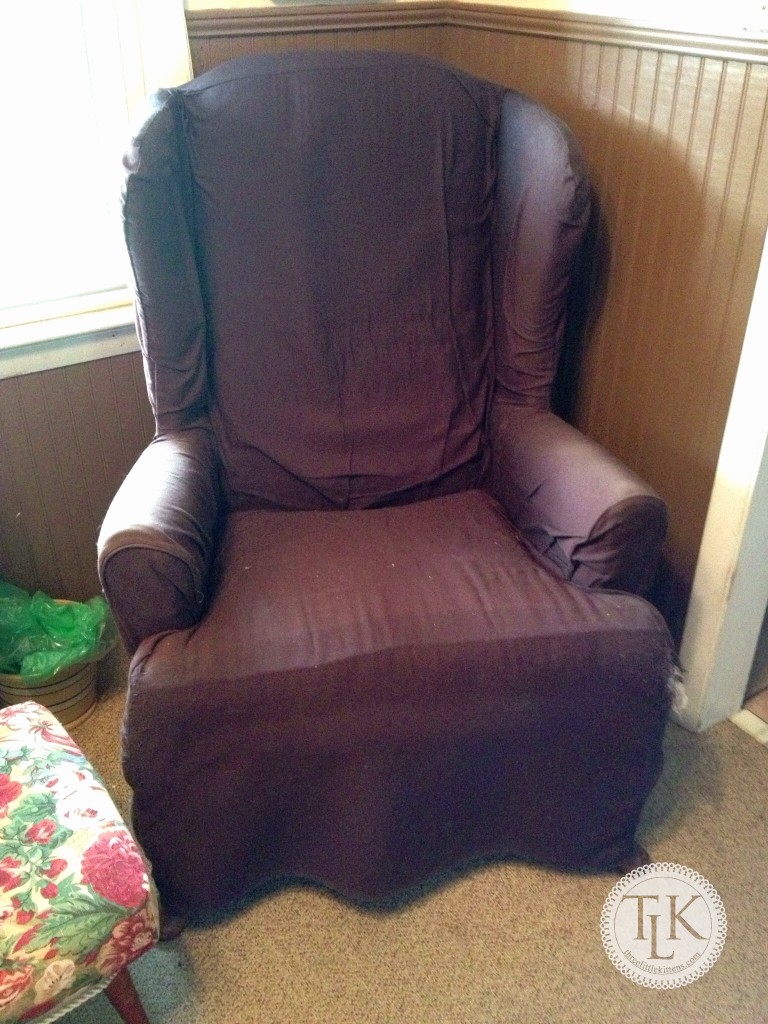 Surefit Slipcovered Wing Chair