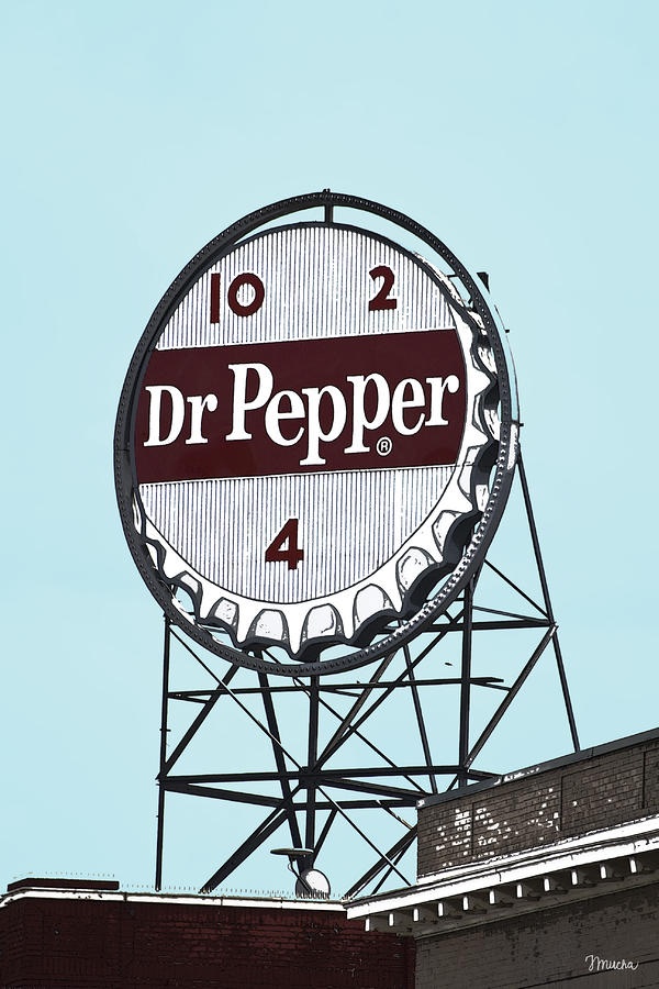 Dr Pepper Landmark Sign Roanoke Virginia