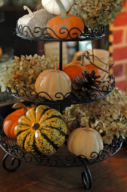 Fall Cake Stand