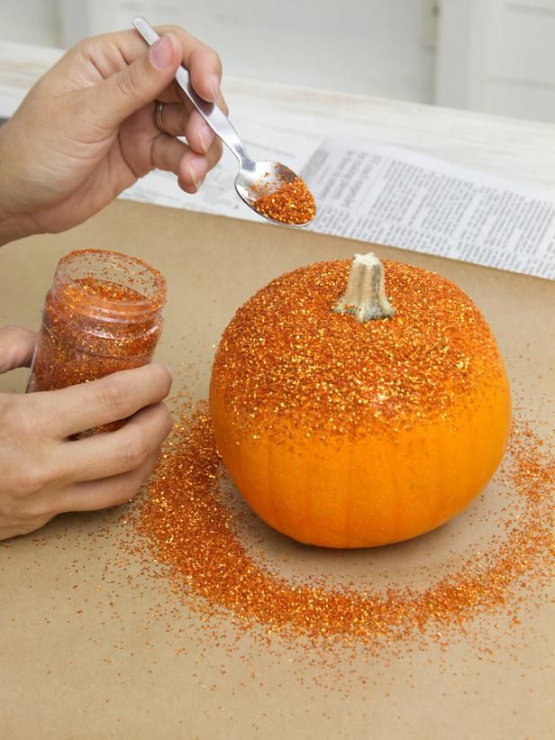 Glitter Pumpkin