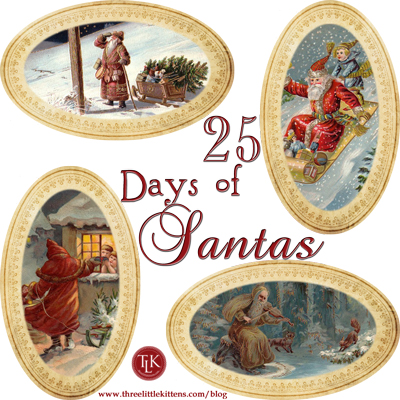 25-Days-of-Santas-on-Three-Little-Kittens