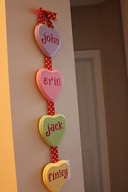 Conversation Hearts Decor