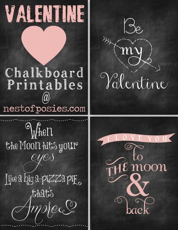 Valentine Printables