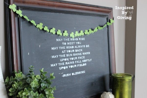 Irish Blessing Board