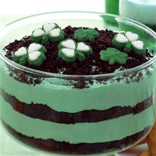 St Pattys Day Dessert Pudding