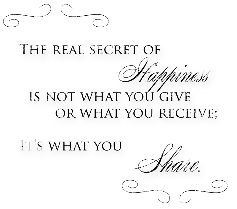 The Real Secret of Happiness Travel Quote Free Digital Goodie on threelittlekittens.com/blog