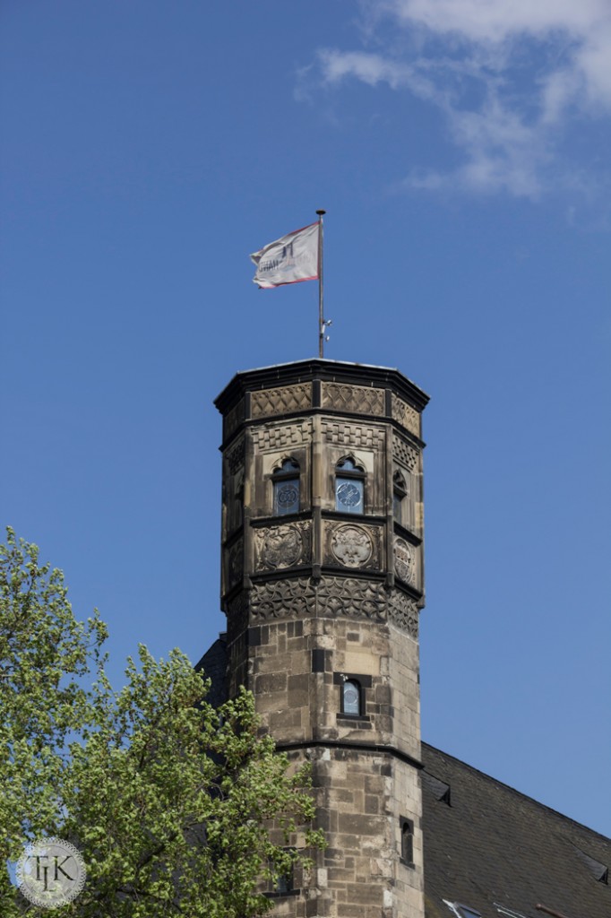 Tower-and-Flag-Cologne-Germany