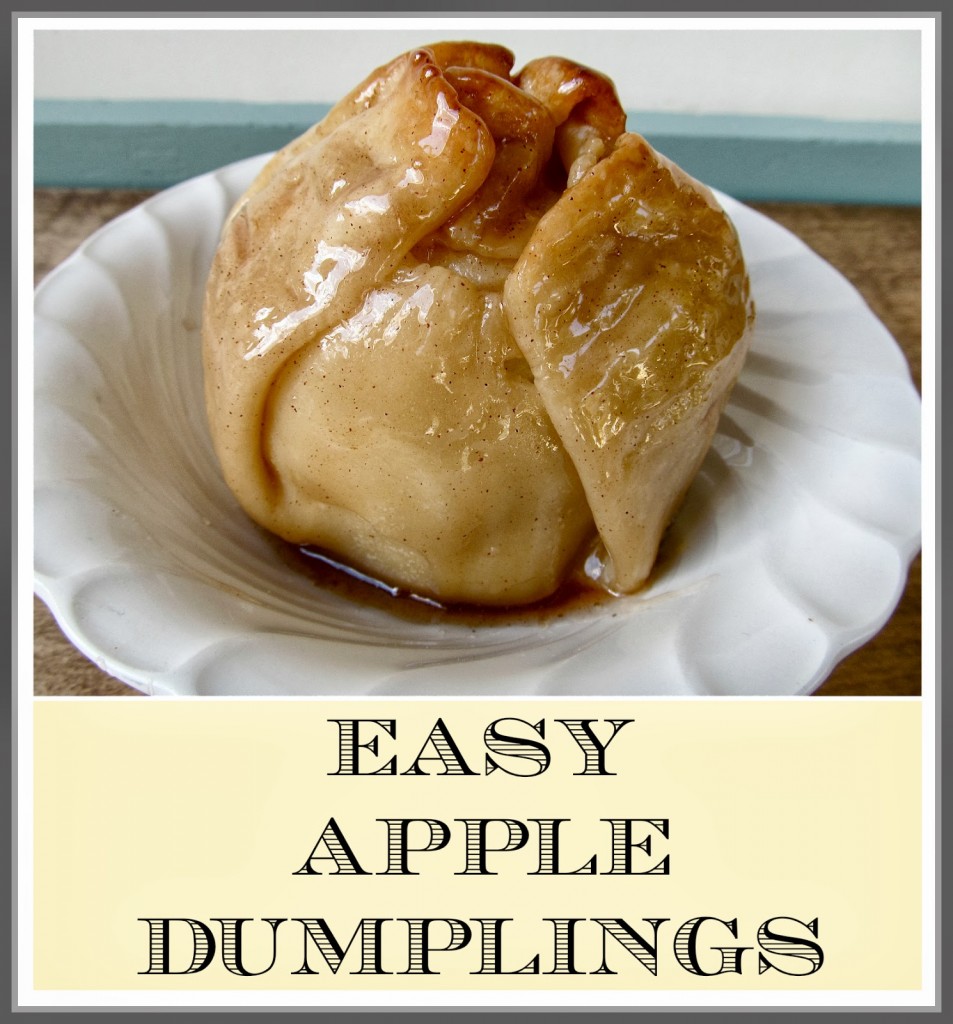 Easy Apple Dumplings