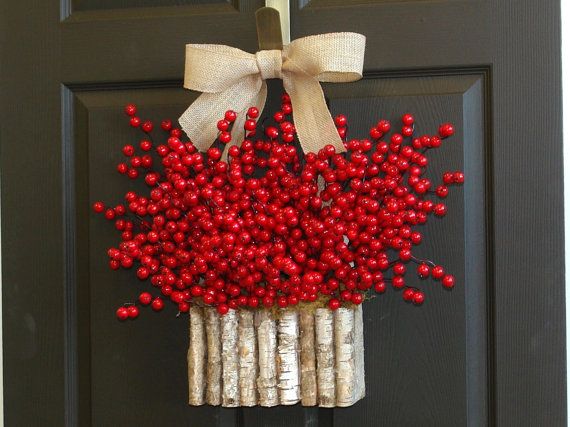 Red Pip Berry Decor