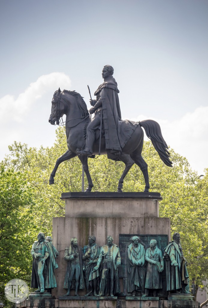 Statue-of-King-Friedrich-Wilhelm-III-Cologne-Germany