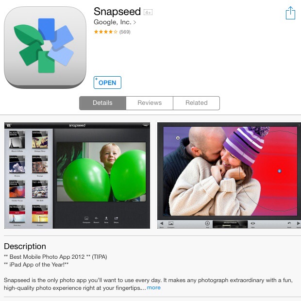 Snapseed App