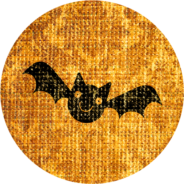 Best-Witches-Vintage-Fabric-Stickers-Bat