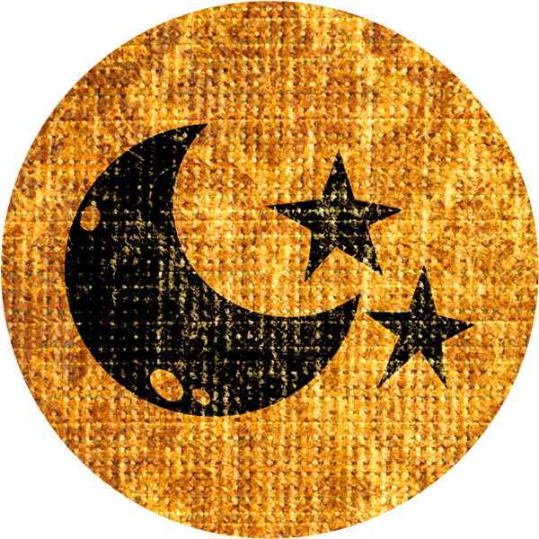 Best-Witches-Vintage-Fabric-Stickers-Moon-and-Stars