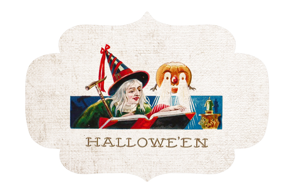 Halloween-Decorative-Stickers-Halloween-Witch-and-Spell-Book Free Digital Goodie Printable on threelittlekittens.com/blog