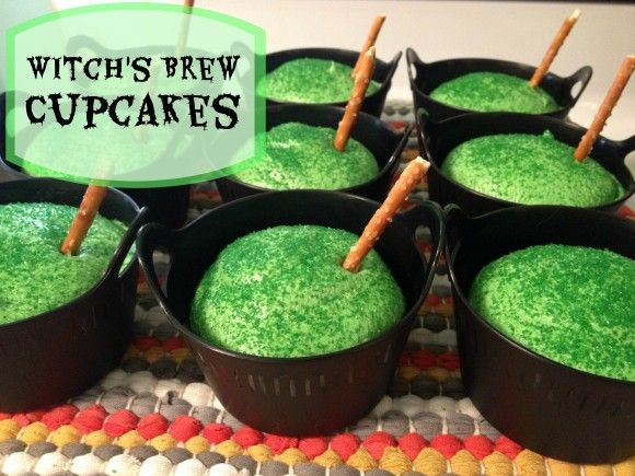 Witches Brew Cupcakes
