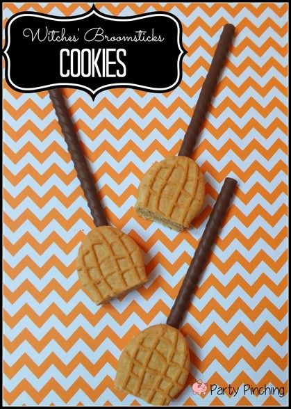 Witches Broomstick Cookies