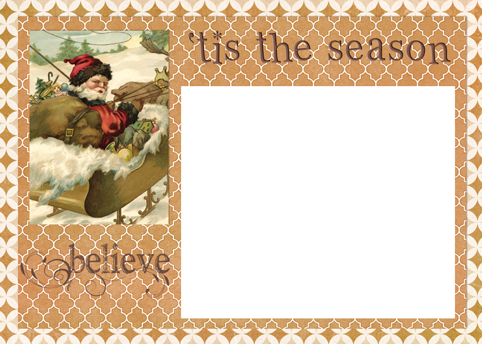 Tis-The-Season-Christmas-Card-Template - free printable - digital goodie - on threelittlekittens.com/blog