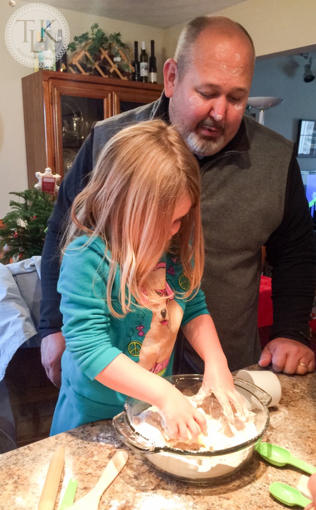 Making Gingerbread Cookies at June's