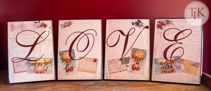 Valentine Love Letters by Teresa Mucha for sale on Etsy