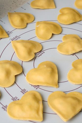 Heart Shaped Ravioli