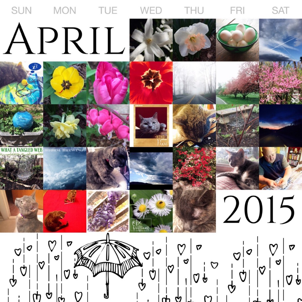 April 2015 Project Life 365 on threelittlekittens.com/blog