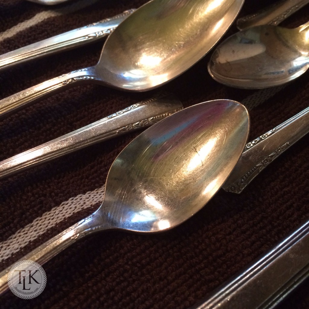 Pretty Silverplate Spoons - Treasures