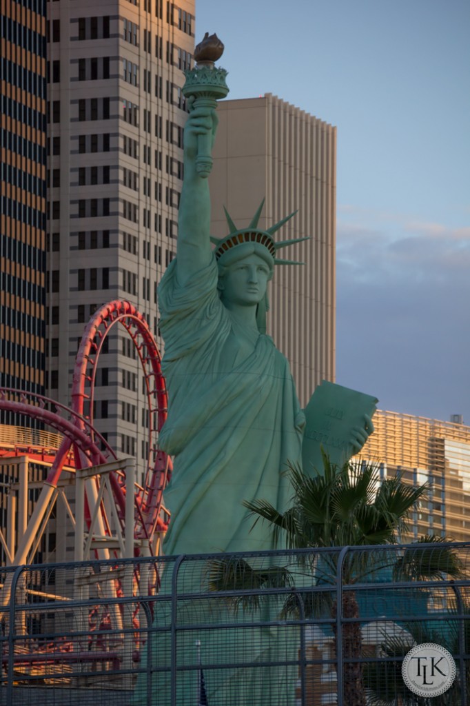 The Statue of Liberty at New York, New York