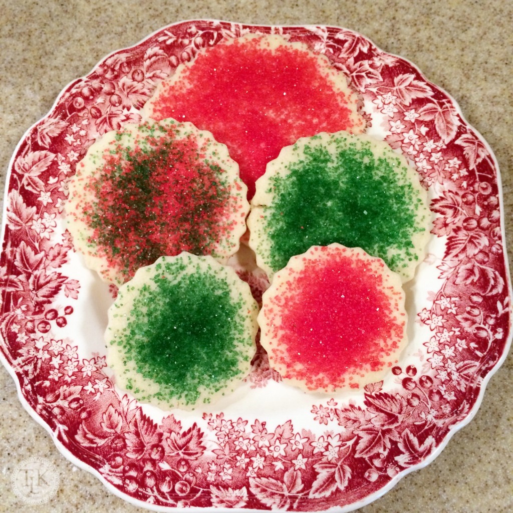 Colorful Sugar Cookies, ready for Santa