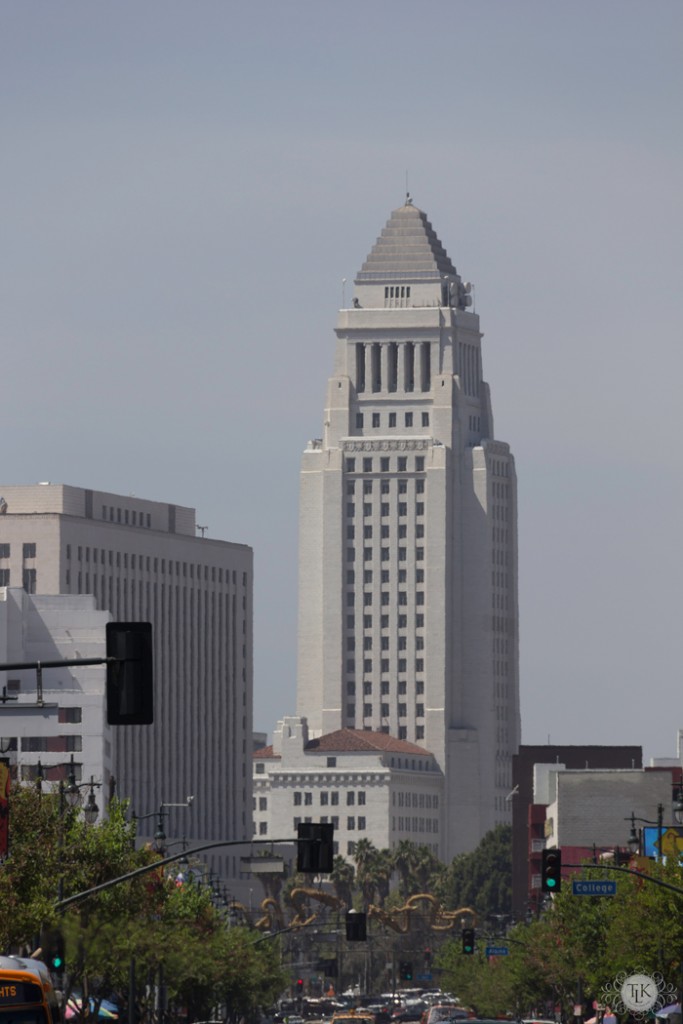 View of Downtown LA