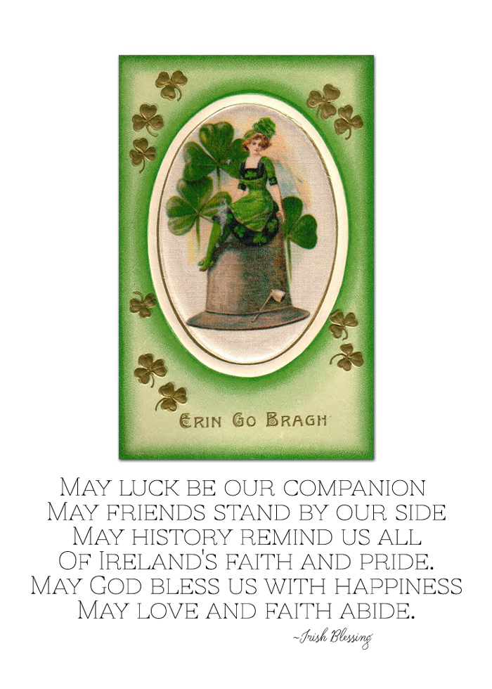 THREE LITTLE KITTENS BLOG | Irish Blessing free Digital Goodie