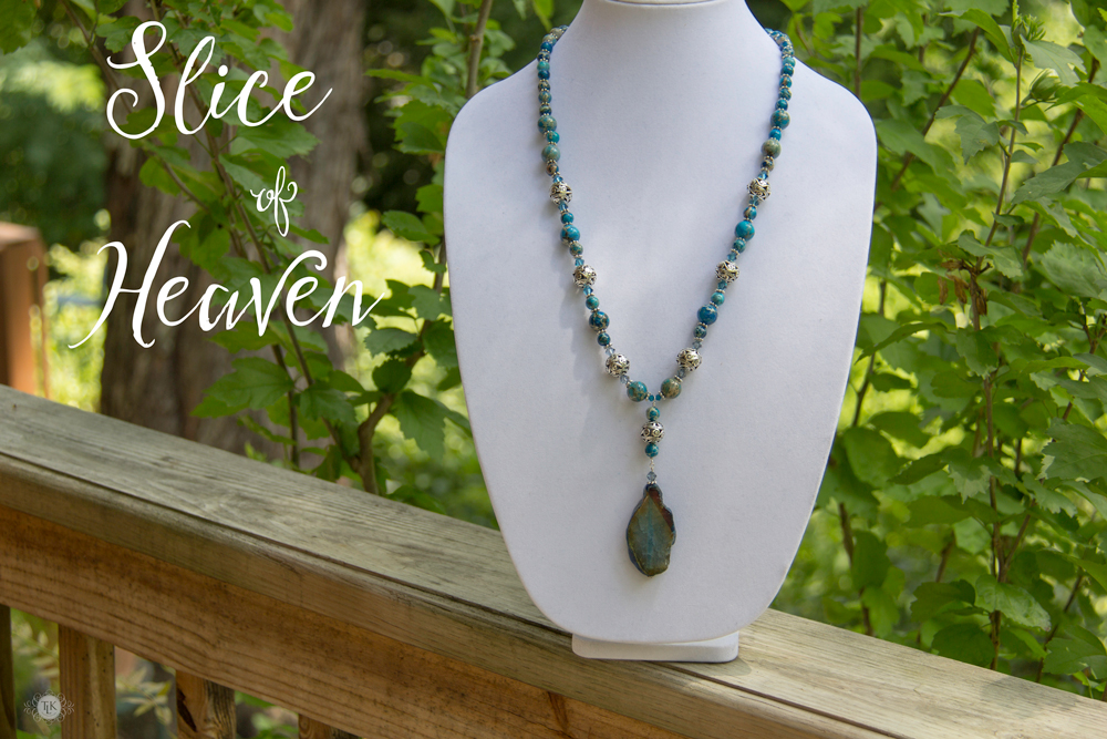 THREE LITTLE KITTENS BLOG | Slice of Heaven Necklace - Original Handmade Jewelry