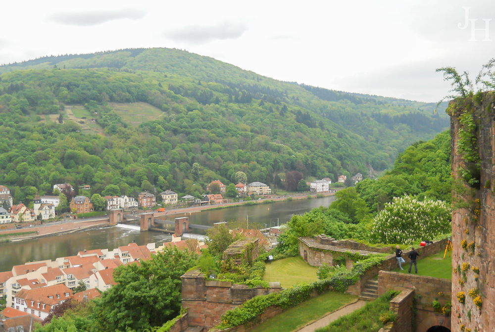 THREE LITTLE KITTENS BLOG | Heidelberg Castle | Friedrichsbau | Terraced Gardens on the hill overlooking the Neckar