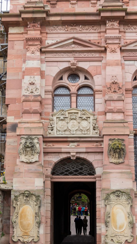 THREE LITTLE KITTENS BLOG | Heidelberg Castle | Friedrichsbau Chapel Breezeway