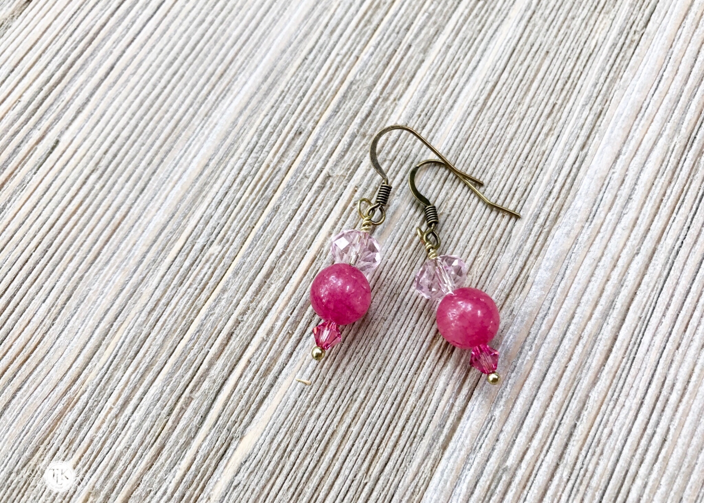 THREE LITTLE KITTENS | 3727 Pretty in Pink Pierced Earrings