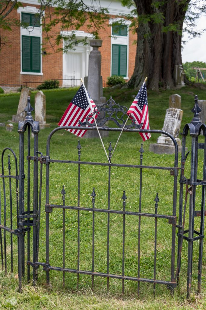 THREE LITTLE KITTENS BLOG | Cemetery Flags