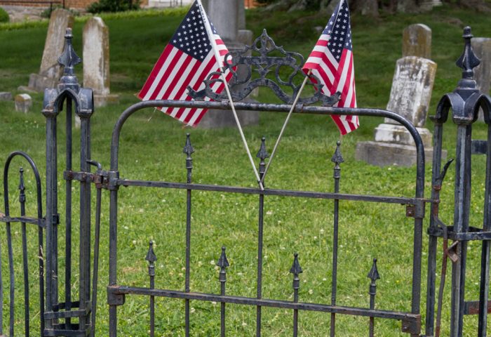 THREE LITTLE KITTENS BLOG | Cemetery Flags