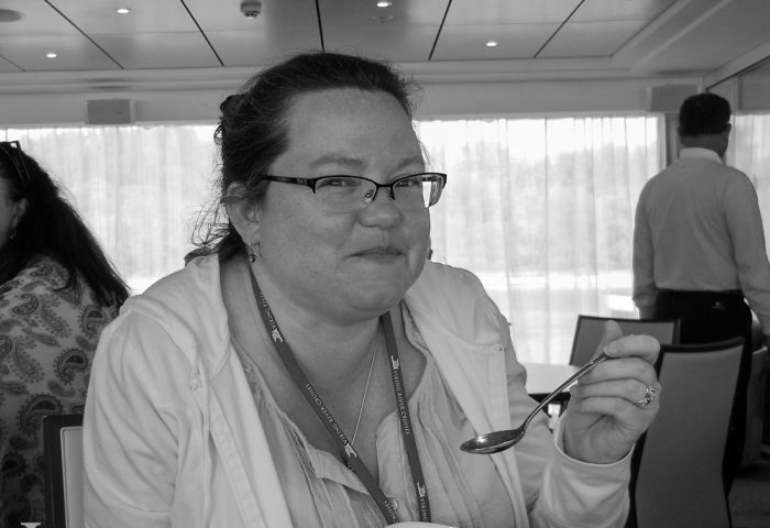 THREE LITTLE KITTENS BLOG | Enjoying lunch on the ship