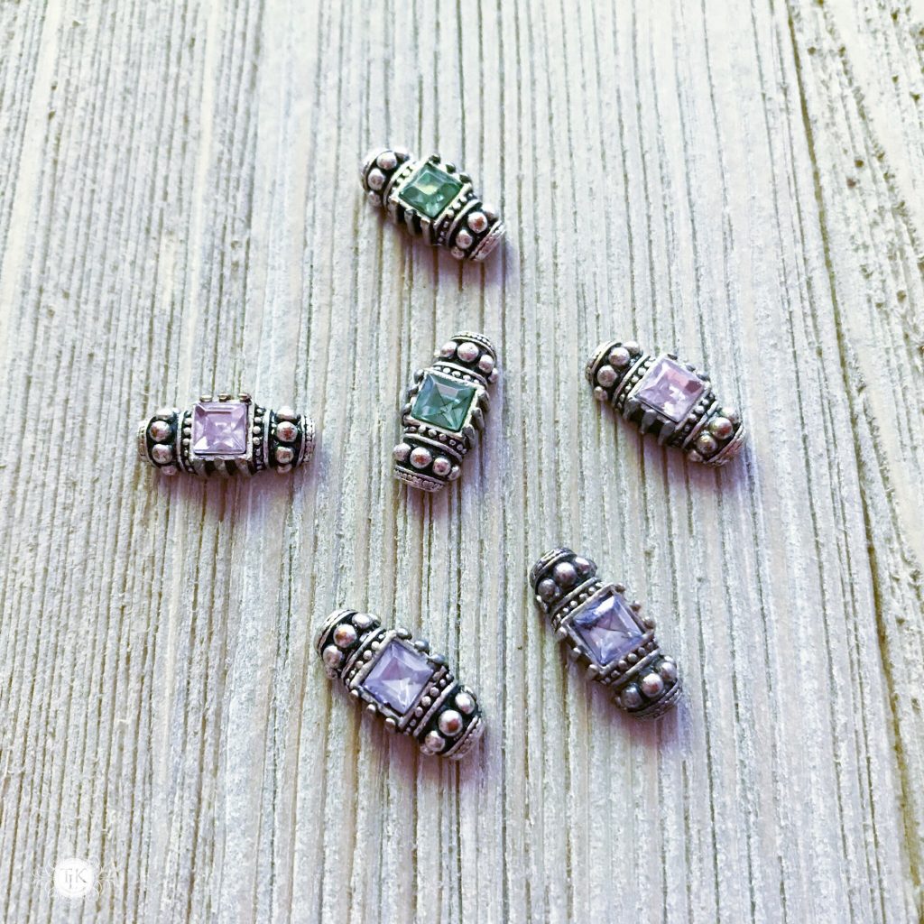 THREE LITTLE KITTENS BLOG | Upcycled Swarovski Crystal Connectors