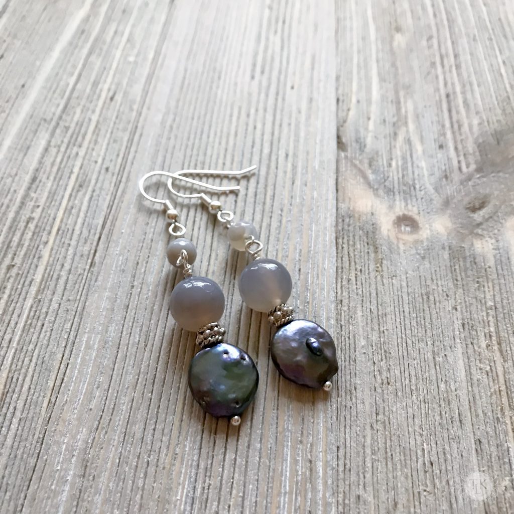 THREE LITTLE KITTENS BLOG | Mermaid's Tear Pierced Earrings