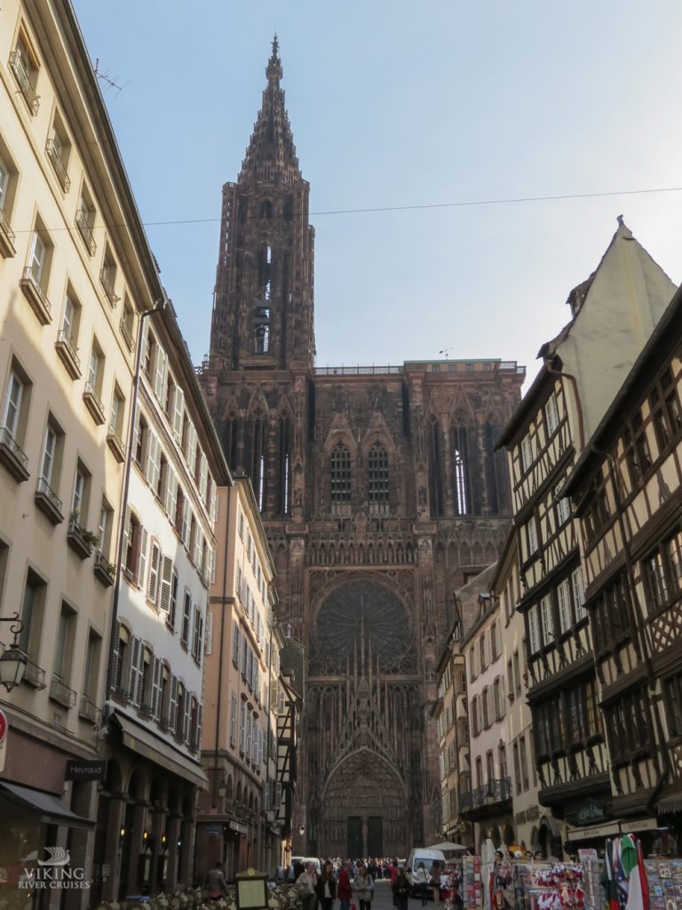 THREE LITTLE KITTENS BLOG | View of the Cathedral from Place Gutenberg
