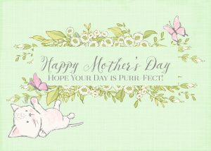 THREE LITTLE KITTENS BLOG | Hope Your Day is Purr-Fect | Free Digital Goodie - Printable for Mother's Day