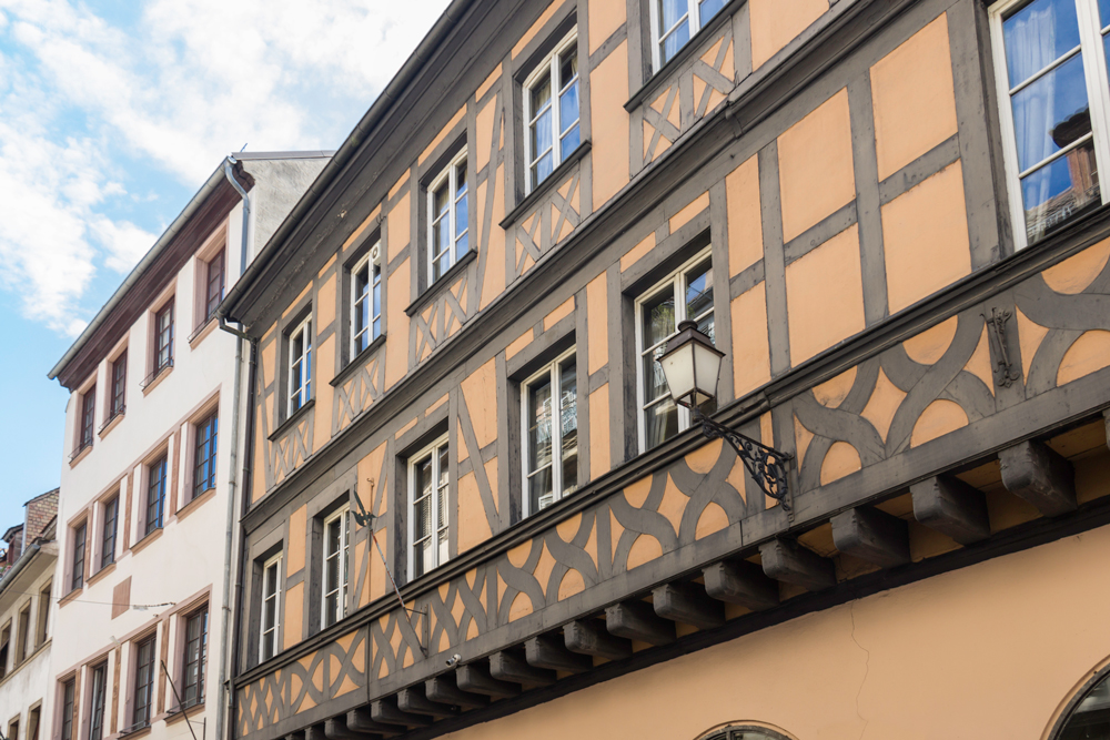 THREE LITTLE KITTENS BLOG | Decorative Half Timber Building | Place de la Cathedrale