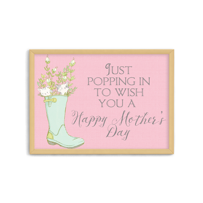 THREE LITTLE KITTENS BLOG | Just Popping In | Free Digital Goodie - Printable for Mother's Day