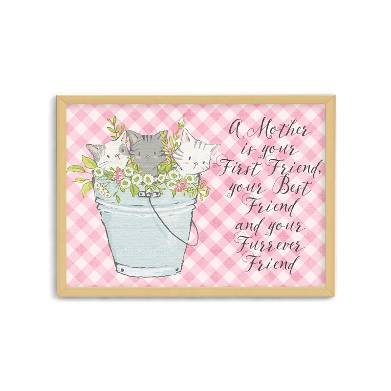 THREE LITTLE KITTENS BLOG | Furrever Friend | Free Digital Goodie - Printable for Mother's Day