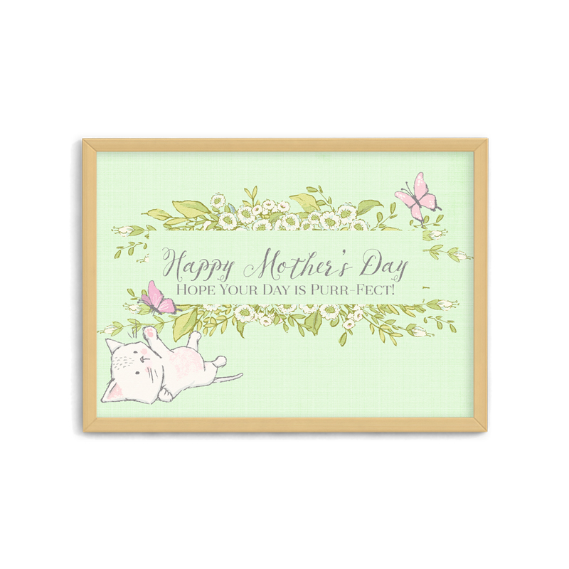 THREE LITTLE KITTENS BLOG | Hope Your Day is Purr-Fect | Free Digital Goodie - Printable for Mother's Day
