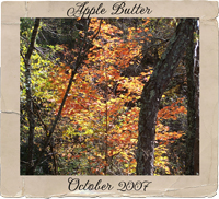 Apple Butter 2007